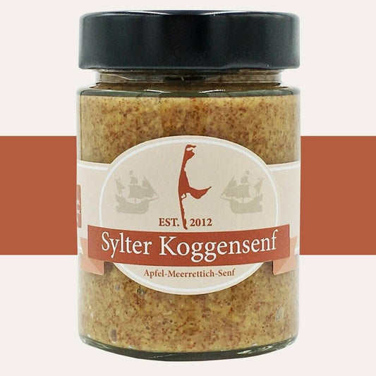 Sylter Koggensenf - Apfel Meerrettichsenf